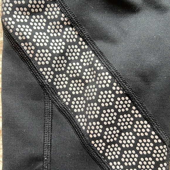 Gap Black Leggings with Silver Detailing - Picture 3 of 3